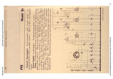 Pye-Q6 ;7 Transistor version-1961.RTV.Radio preview